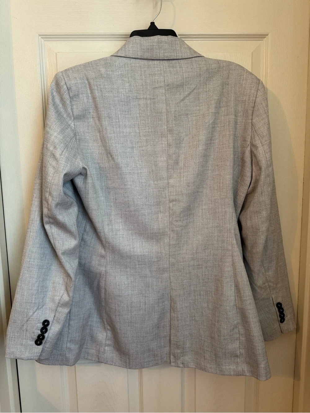 NWT - Zara Light Grey Tailored Blazer Jacket (Size XL) - Picture 8 of 15